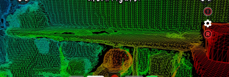 MeshTigator - Paranormal 3D Mesh Scanner & SLS Body Tracker - Ghost Hunting App - OUT NOW on iOS