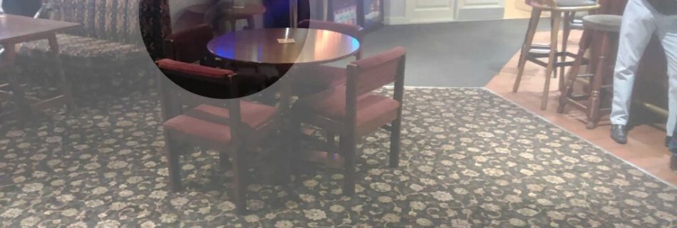 Apparition Caught in a Pub