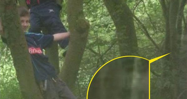 Terrified Mum Captures Snap of Evil Black-Eyed Ghost on Family Day Out 