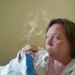 Spooky Face Appears in Photo of Woman at Home