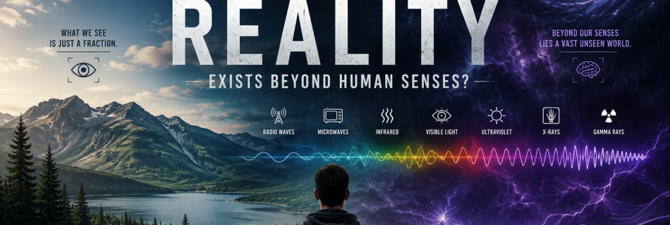 How Much of Reality Exists Beyond Human Senses?