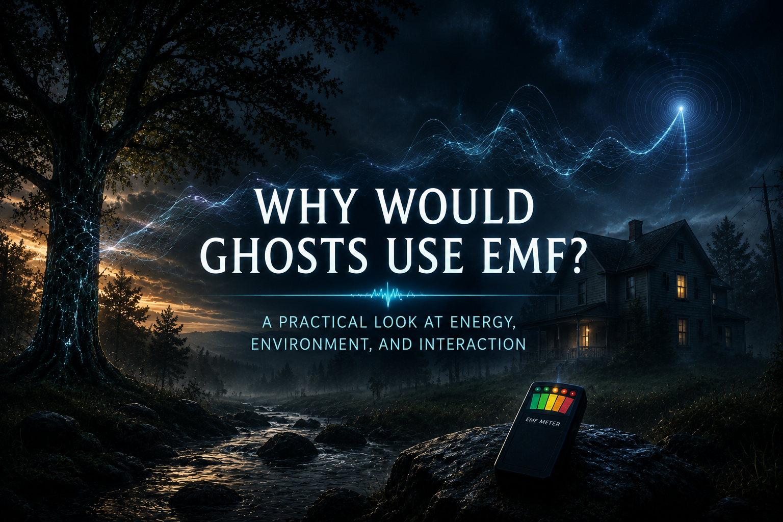 Why Would Ghosts Use EMF? A Practical Look at Energy, Environment, and Interaction