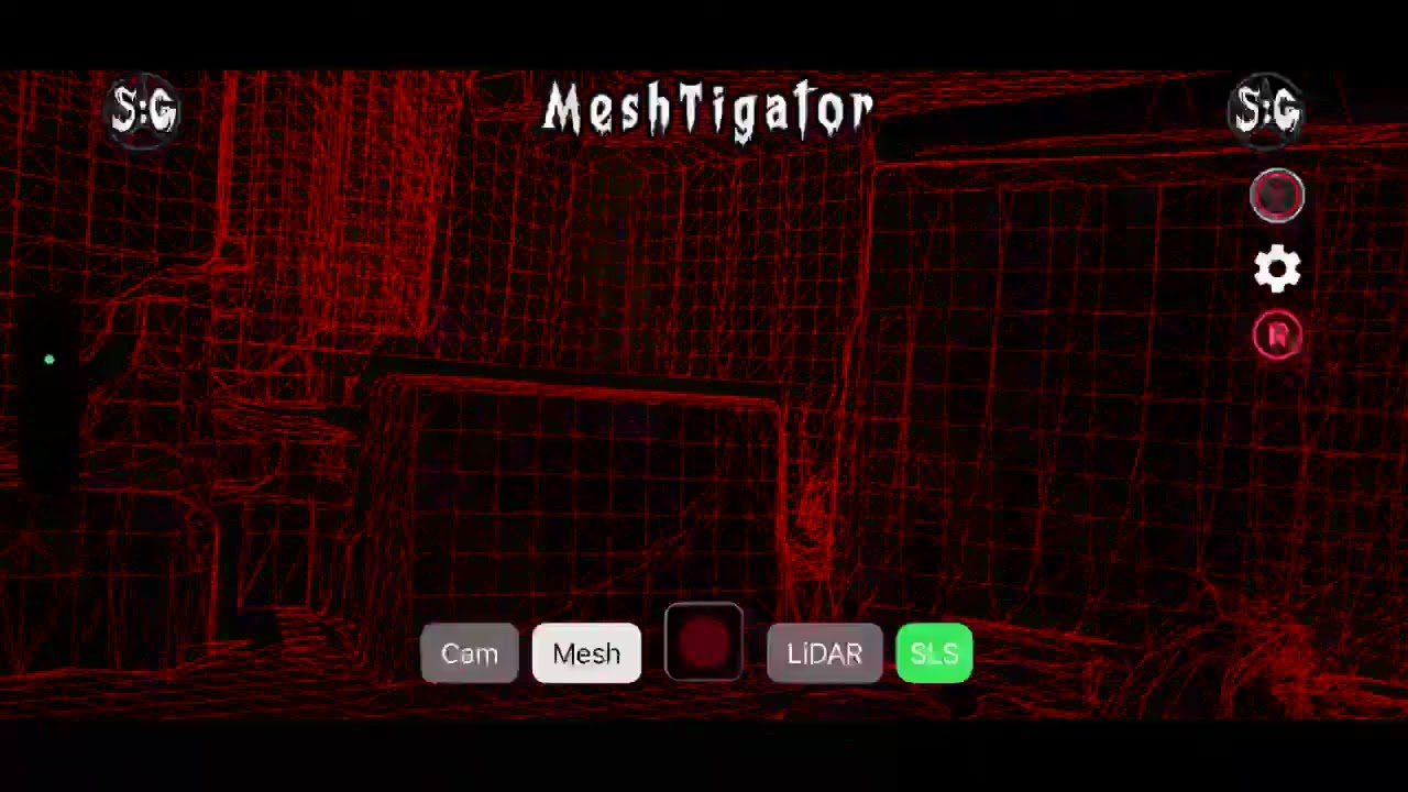 MeshTigator - Initial LiveStream Testing